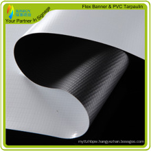 Whit Black PVC Coated Blockout Flex Banner Printing Material